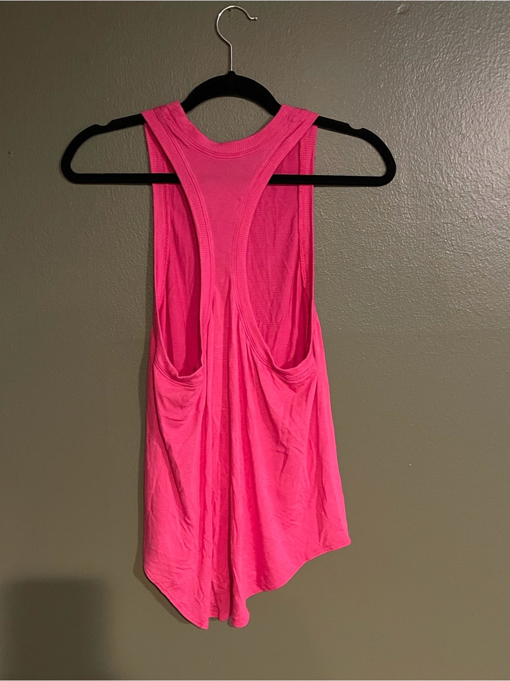 Free People Movement Womens XS S Hot Pink Flowy Racerback Tank Top Activewear FP - Picture 5 of 9